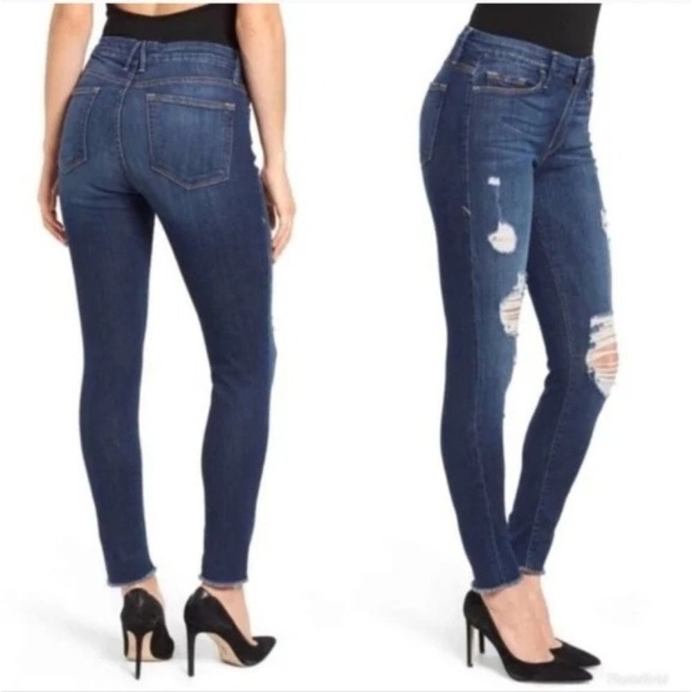 Good‎ American Good legs Distressed skinny jeans ksz 29